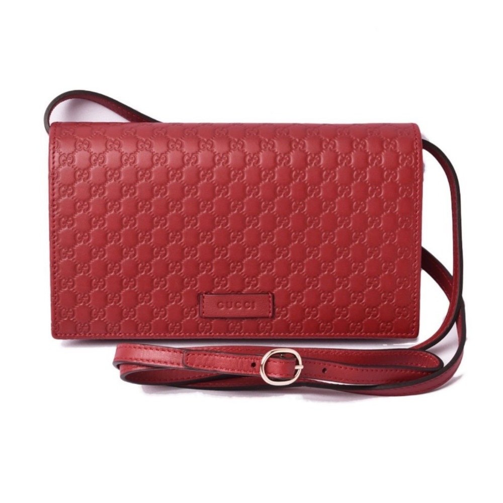 COPY - Microguccissima Wallet on Strap NWT